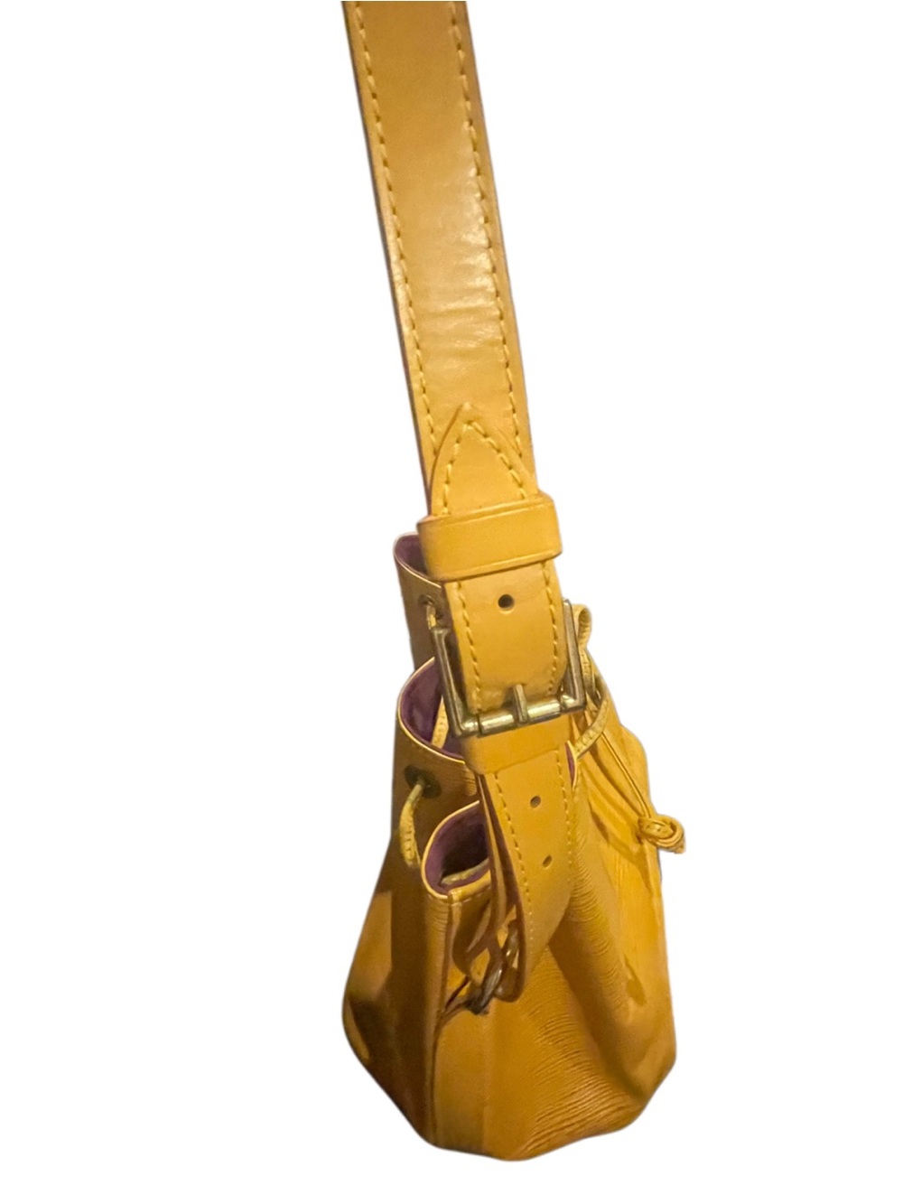 HOST PICK! Louis Vuitton Epi Noe Bucket Bag. Gorg Fall Color. Quiet Luxury! - Picture 14 of 16